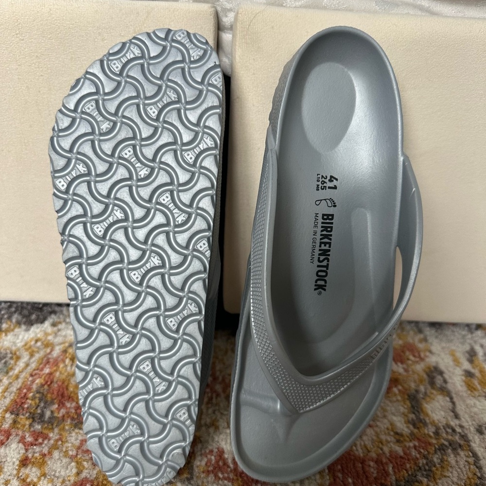 Birkenstock Silver Sandals